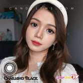 Hueray Charming Black Silicone Hydrogel (monthly)